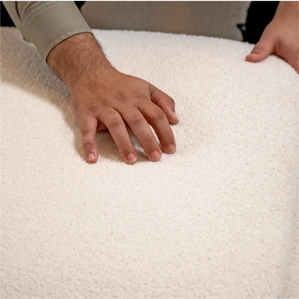 Mesa de centro Elements Berti 3 em 1 (Mesa + Puff + Baú)